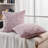 Jacquard Rabbit Faux Fur Pillow Cover-794975625-794975635