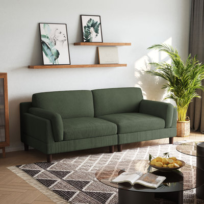 Vontavious 90.3'' Corduroy Sofa