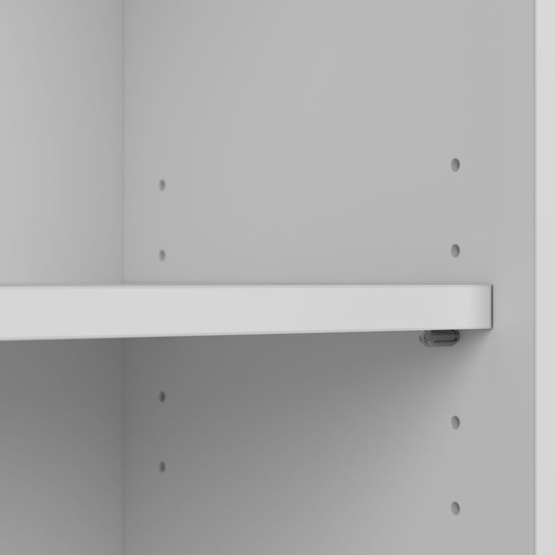 Shelonda 3 Piece Computer Desk Office Set, White