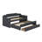 Twin Upholstered Daybed With Trundle And Drawers-1143257858