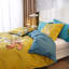 Ensemble d'édredon en microfibre à imprimé floral et feuille Vintage-108994938-109231335