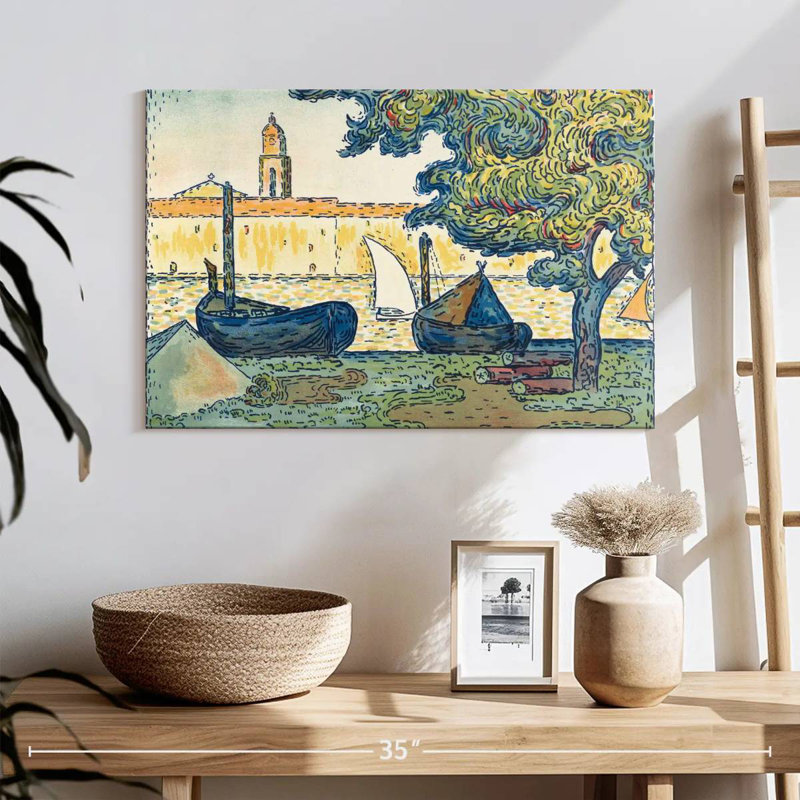 Mehar Saint-Tropez Le Port de Saint-Tropez, H 16 po x l 24 po