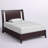 Dornhof Mahogany Solid Wood Slat Headboard Design Bed with Drawers-88507120