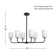 Parkmont Plug & Play 6-Light Chandelier in Transitional and Modern Style-55 Inches Tall and 34 Inches Wide