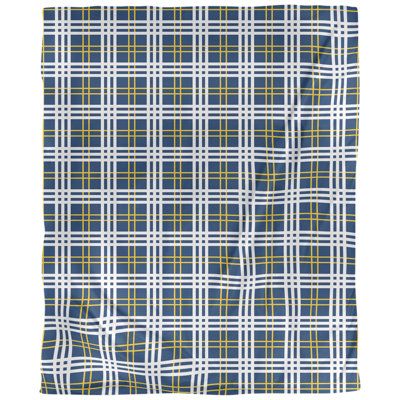 Polyester Plaid Duvet Cover