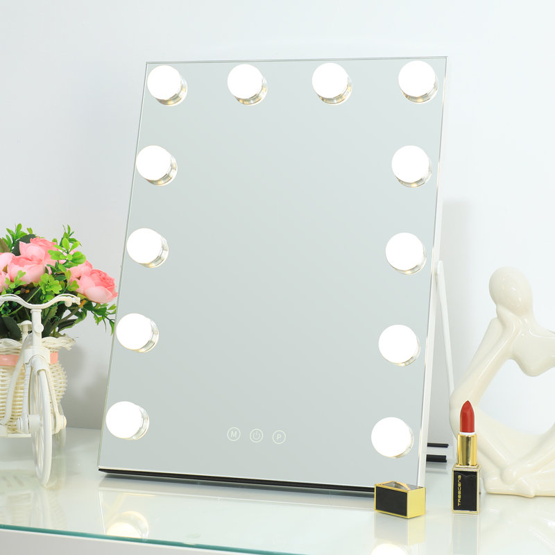 Maressa Hollywood Lighted Wall & Accent Mirror