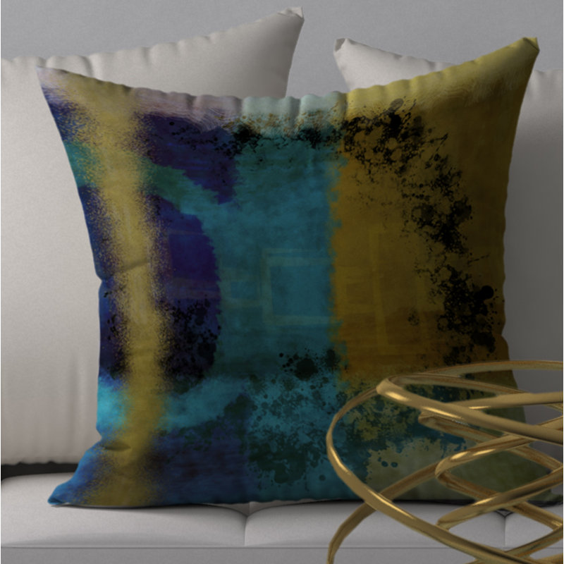 Reversible Throw Pillow, 24" x 24"