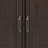 67"W Solid Wood 4-Shelf Sideboard Buffet Storage Cabinet with 2 Drawers