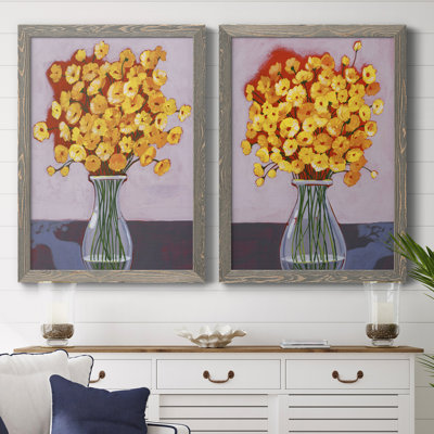 " Daisy Bouquet I " 2 - Pieces