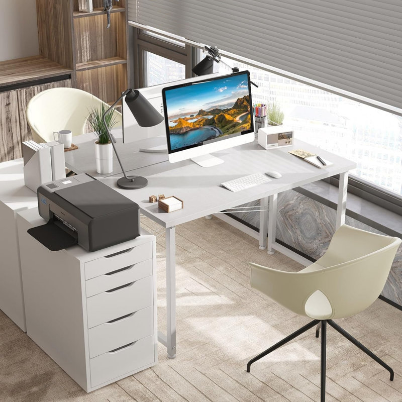 MDF Steel Writing Desk