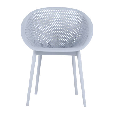 Ensemble de 2 chaises longues bleues en polypropylène de haute qualité pour l'intérieur et l'extérieur, peu importe la météo. Utilisation. . Aucun entretien, nettoyer les dégâts. Assemblage de 90 secondes avec guide visuel. Contour ergonomique