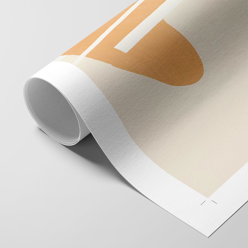 Memphis Symphony I - Impression sur toile seulement - NON-CADRE, H 60 po x l 40 po