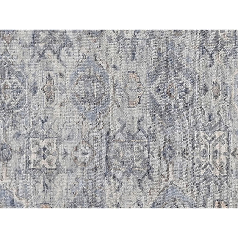 Handmade Wool Area Rug, Rectangle 5' x 8'