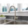 Apex Integrated Pull Down Single Handle Kitchen Faucet with Soap Dispenser