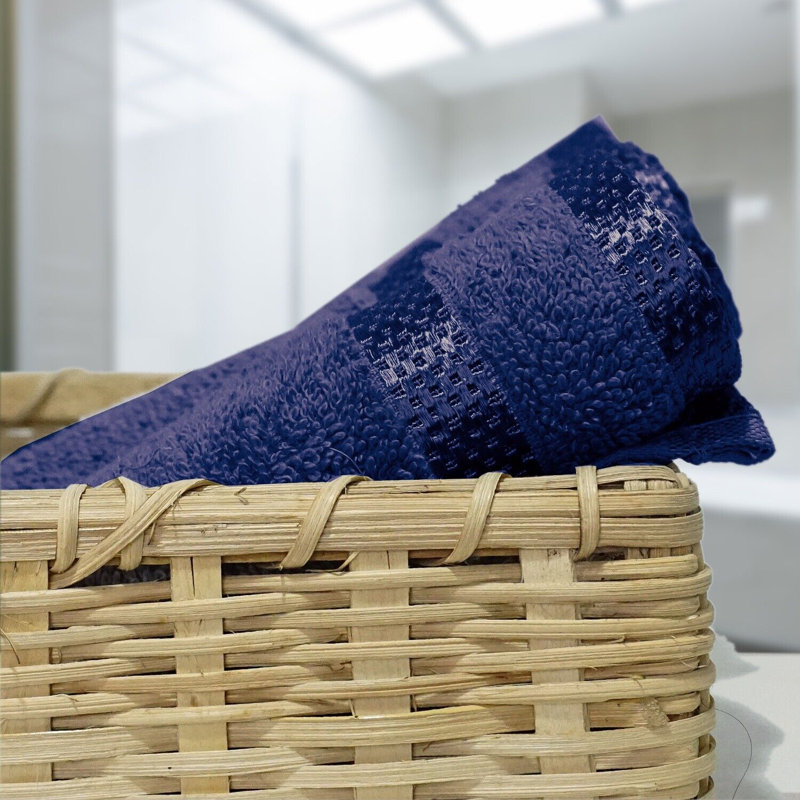 Milven Premium Face Cloth, Navy Blue