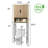 Over The Toilet Storage Cabinet With Fluted Doors-2010386701