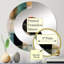 Ingifast - Miroir mural demi-cercle-846480422