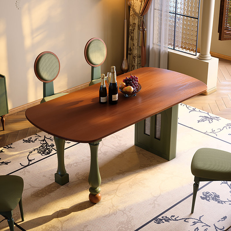 Table de salle à manger 70,87 "Fresh Vintage, 29.53" H x 70.87" W x 33.46" D