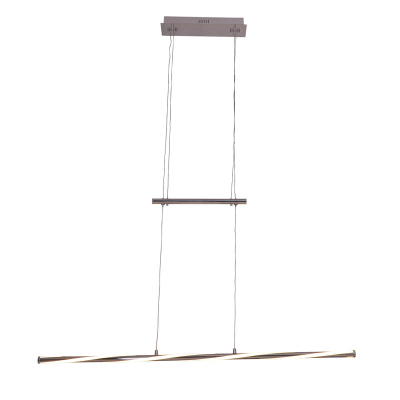 Magana 1 - Light Silver LED Kitchen Island Pendant