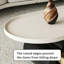 Oval Creative Rabbit-Ear Storage Coffee Table Set