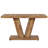 47.24" Walnut Brown Dining Table