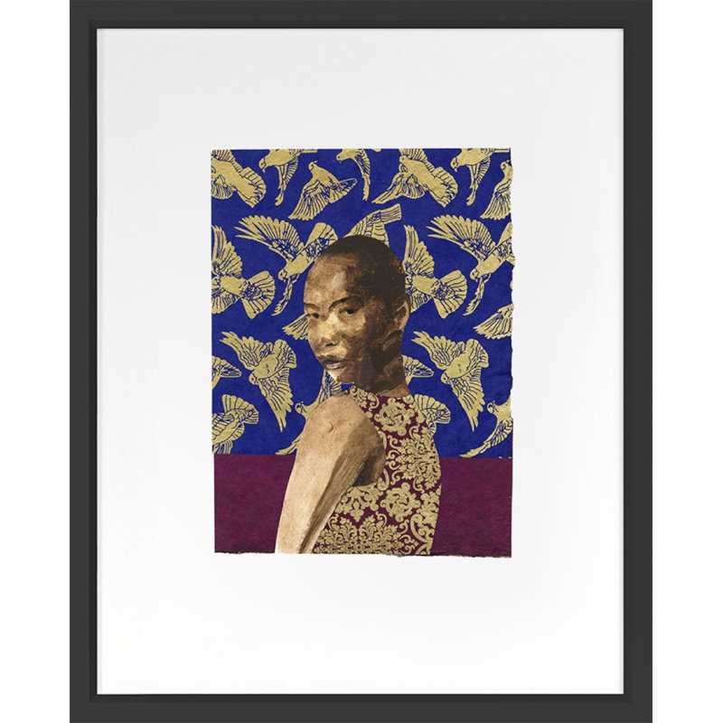 «Unseen 6» par PC Ngo - reproduction encadrée sur papier, Cadre noir