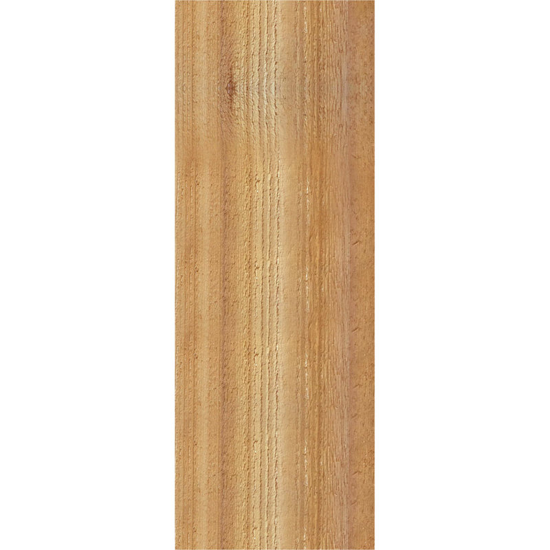 Jeu de blocs Funston, Cèdre rouge de l'Ouest de 8 po (sciage brut), P 22 po x H 22 po