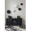 Void Console Table, Black Stone