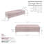Banc de rangement en velours Marius-1052630151