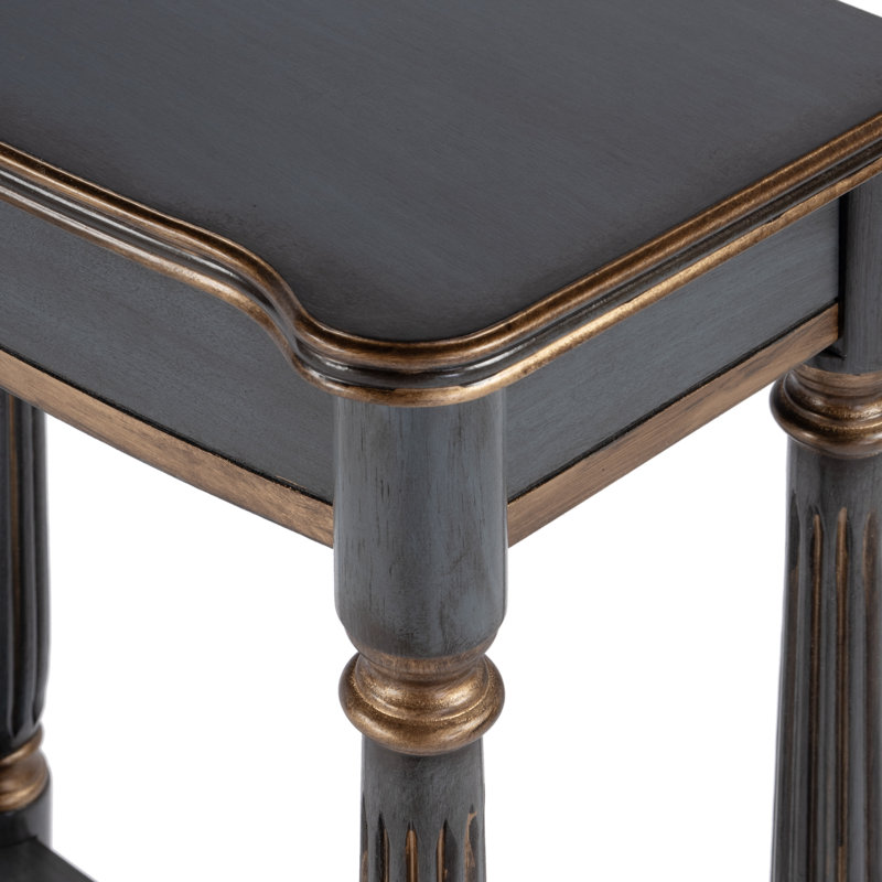 Whitney Console Table, Blue