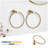 Wall Mounted Towel Ring with Concealed Mounting Hardware-103461793