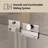 56" - 60" W x 70" H Bypass Sliding Semi-Frameless Shower Door-101811033