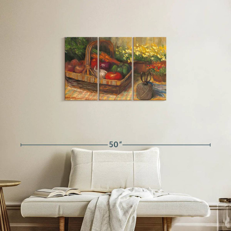 Yarlin Summer Produce, 20" H x 33" W