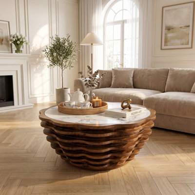 Table basse ronde ronde de 32,1 po CoreHaven