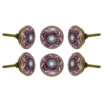 Paquet multiple de boutons de champignon surdimensionnés 1 5/8 po Cairo