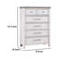 Commode 5 tiroirs Amby