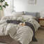 Ensemble de housse de couette à rayures XINMIANFANG-116484893-116484895
