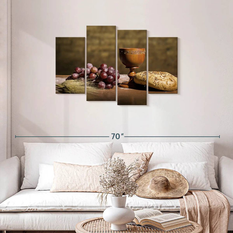 Adella Bread Grapes Wine