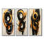 Abstrait cercle aux tons I - Collection de 3 grands panneaux modernes sur toile-228972643-228972651-228972665