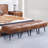 Marquette Top-Grain Leather Ottoman-19010674