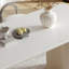 Table de salle à manger rectangulaire de style français crème-106632888