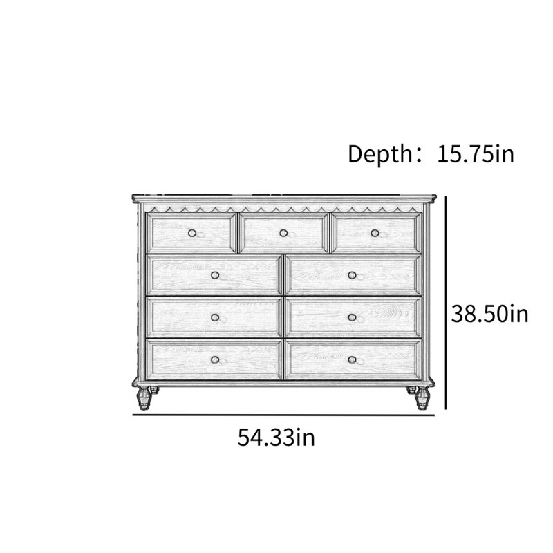 Light Luxury Retro Display Case