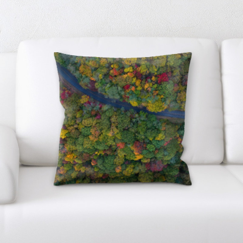 Microsuede Throw Pillow