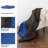 Stalwart Moving Blanket - 80x73.5in Heavy-Duty Reusable Quilted Furniture Pad or Drop Cloth - Moving Supplies