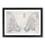 Two Roosters by Katsushika Hokusai - Picture Frame Drawing Print-55606092-55606094