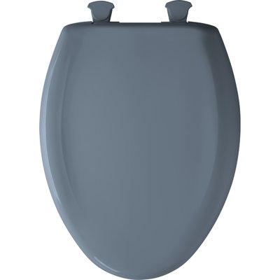 Siège de toilette allongé en plastique