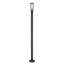 Lampadaire noir câblé à 1 lumière Charli (double)-832509392