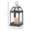 Lanterne contemporaine argent rustique | Porte-pilier moderne en métal-1895389439
