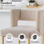 Tabouret de comptoir rembourré Alyncia-740066843