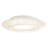 16-in White Rope Dimmable LED Flush Mount-13253156-13253158